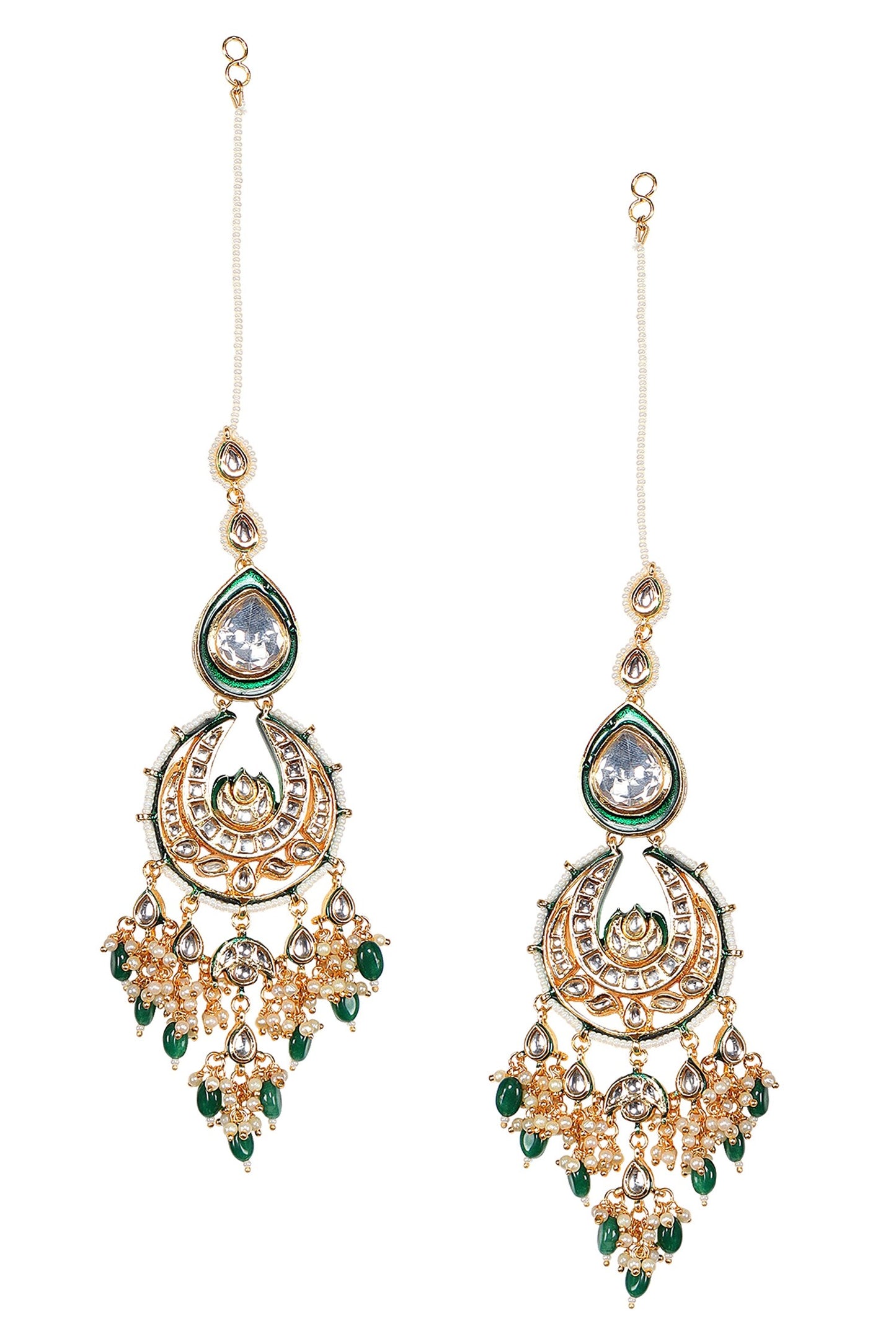 Stone Embellished Chandbalis 
