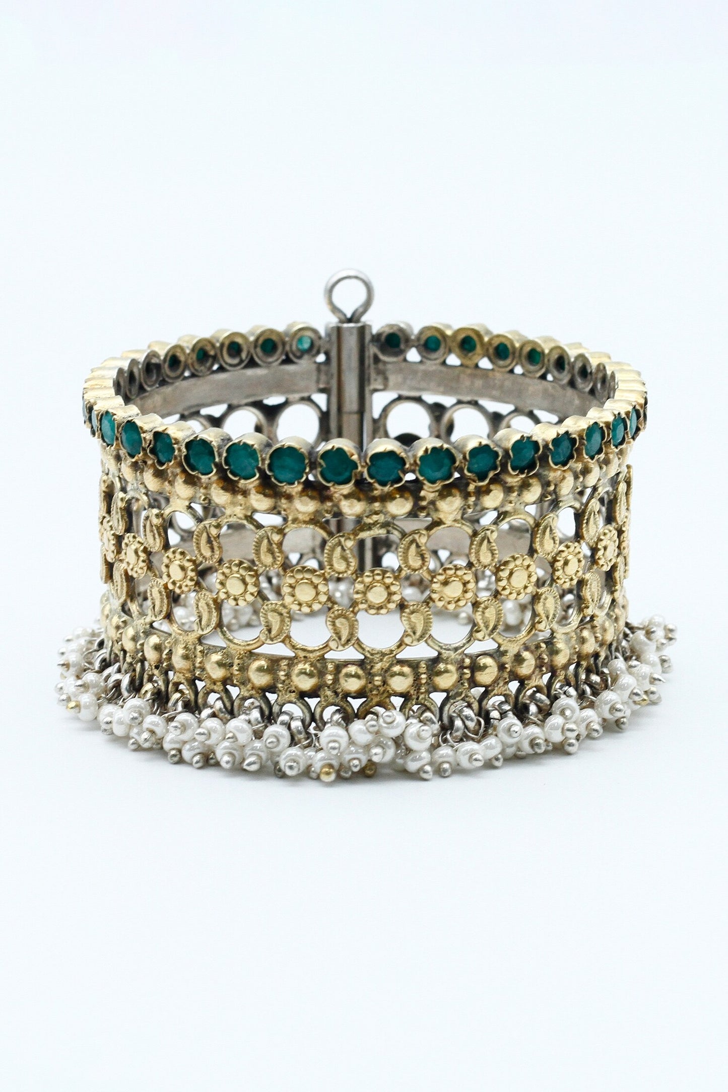 Hena Paisley Embellished Bracelet 
