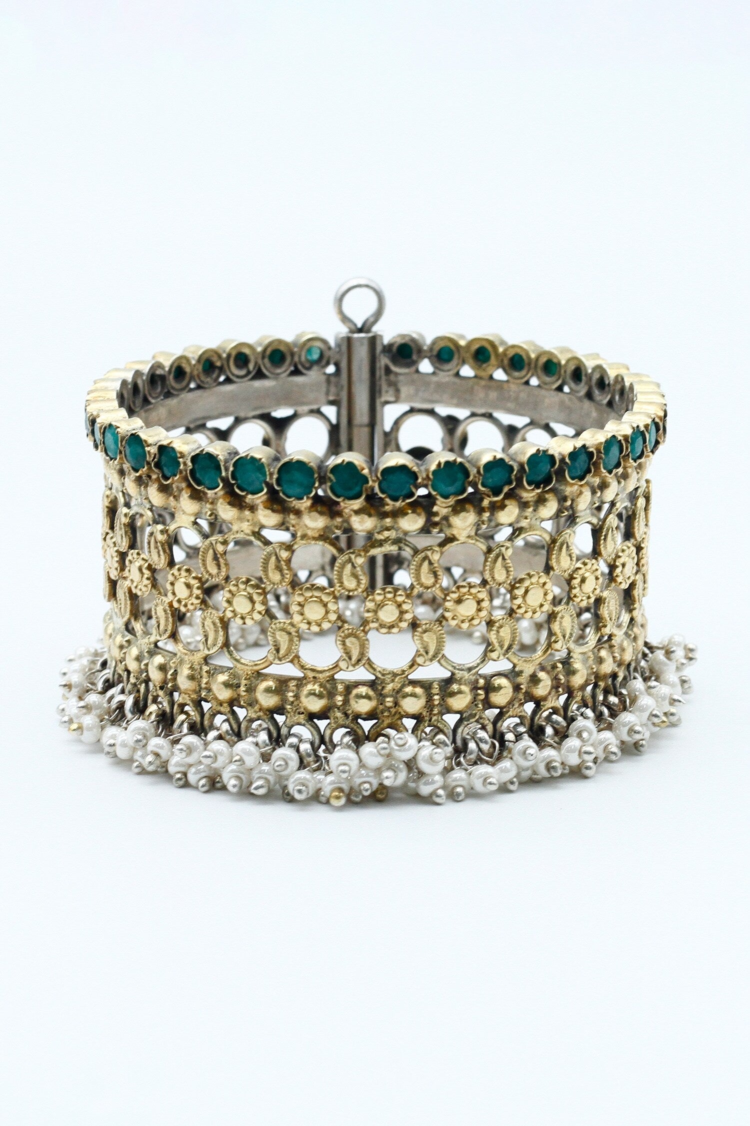 Hena Paisley Embellished Bracelet 