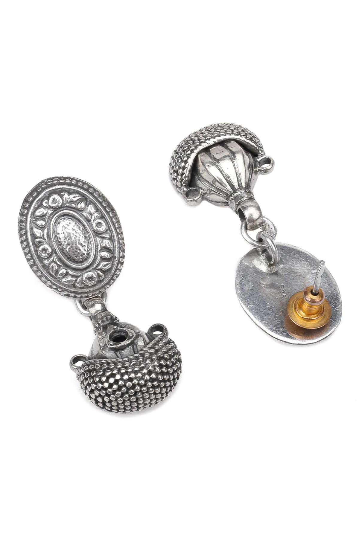 Dania Oval Shaped Earrings 
