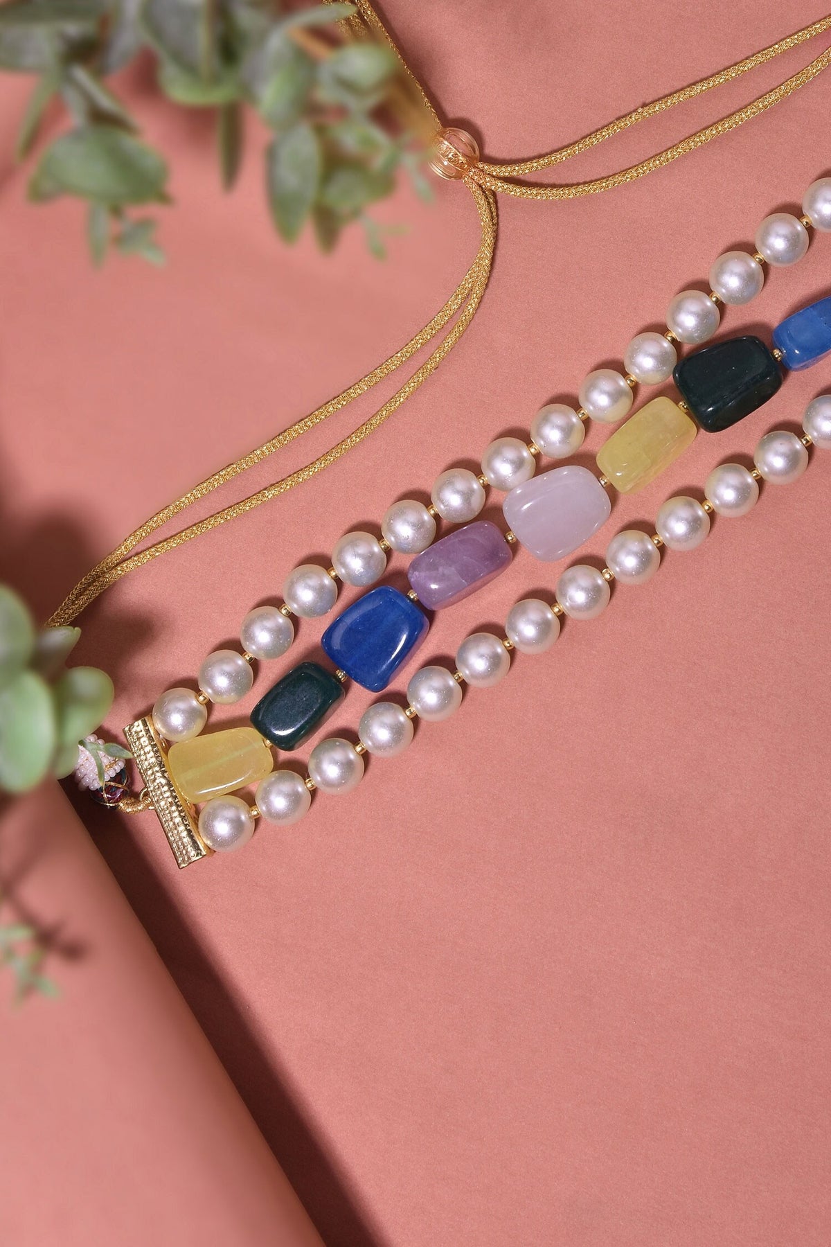 Stone Embellished Choker 