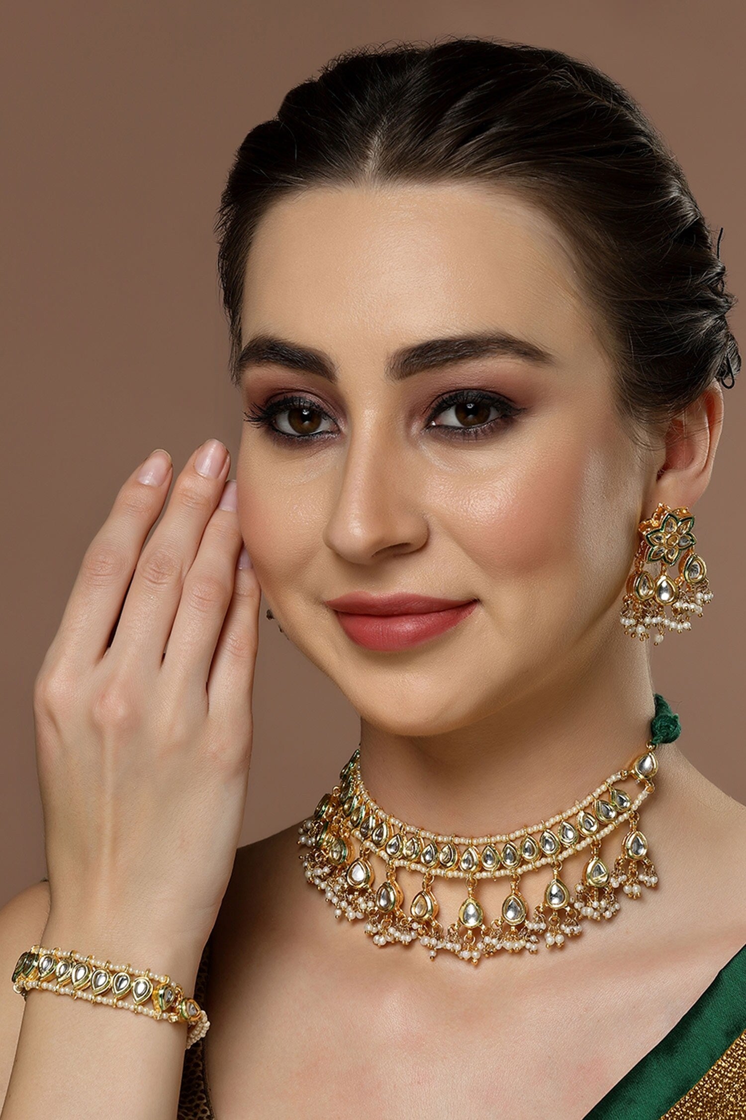 Kundan Studded Bracelet 