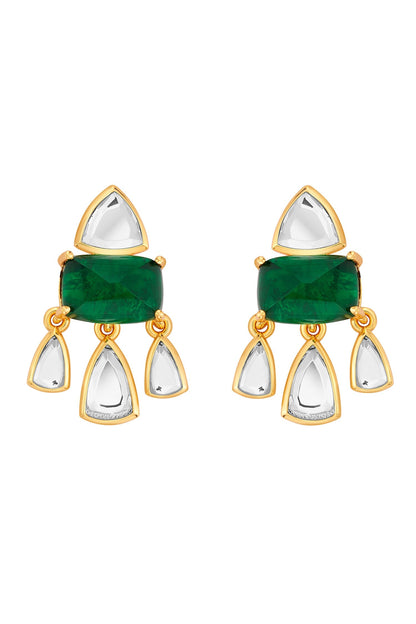 Shiza Mirror & Hydro Statement Studs 
