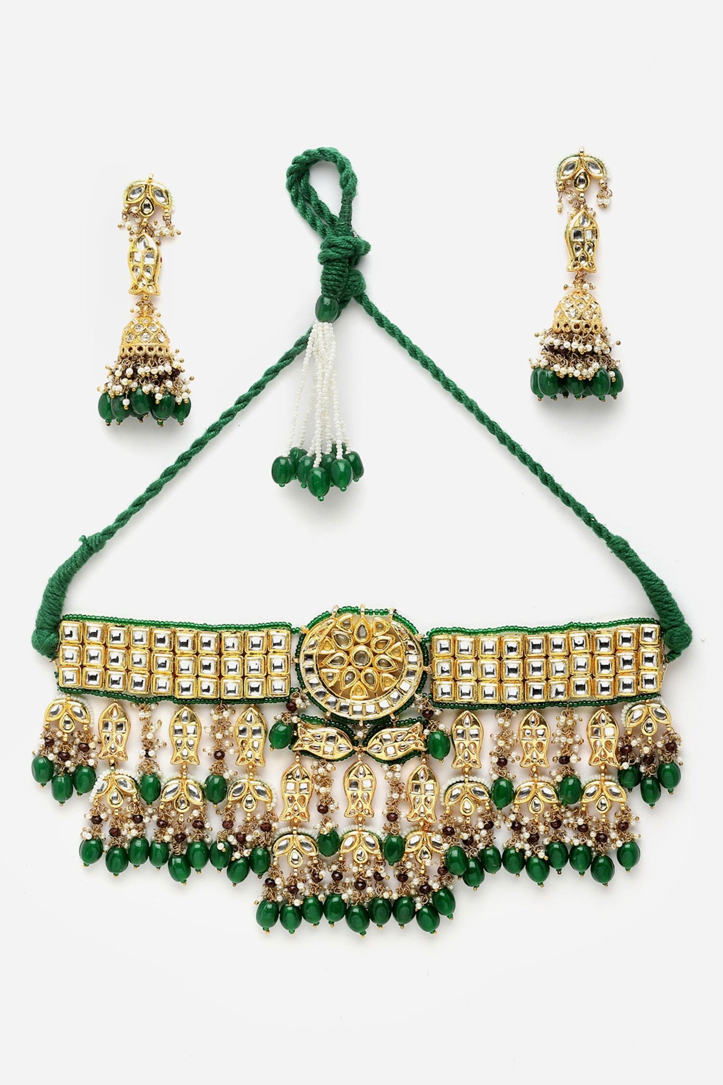 Kundan Embellished Choker Set 