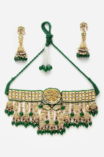 Kundan Embellished Choker Set 