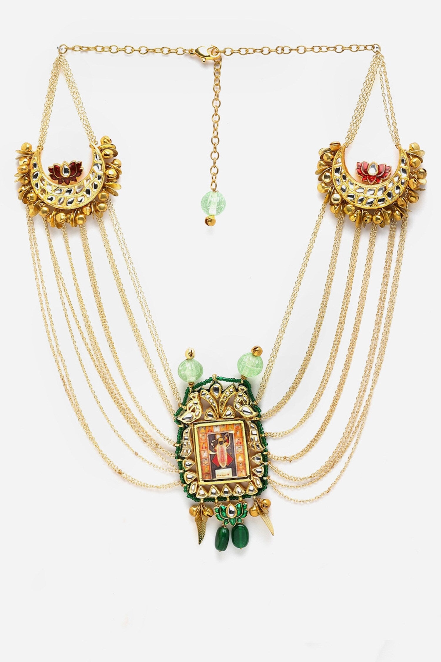 Temple Pendant Necklace 