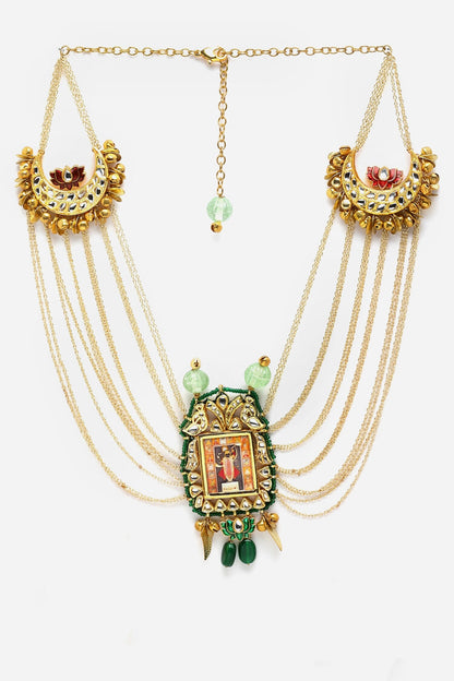 Temple Pendant Necklace 