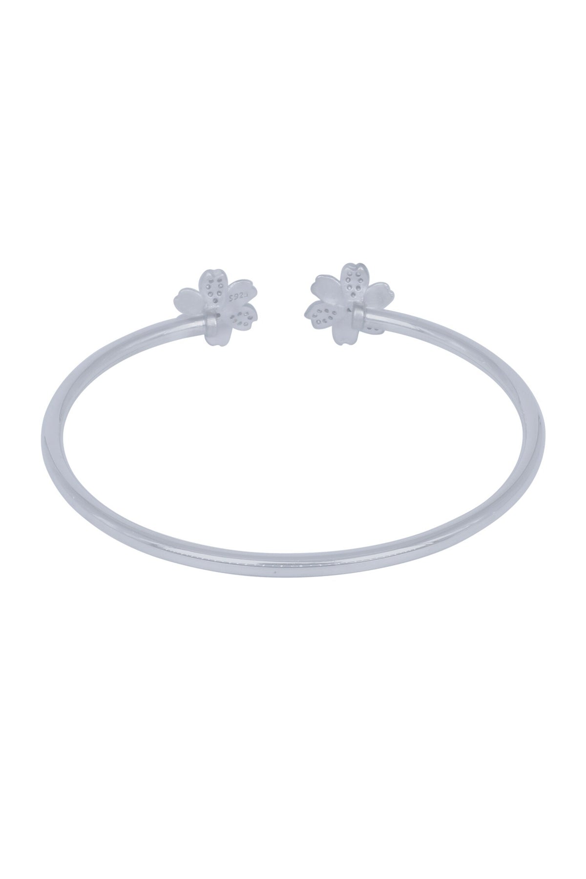 Asma Floral Open Bracelet 