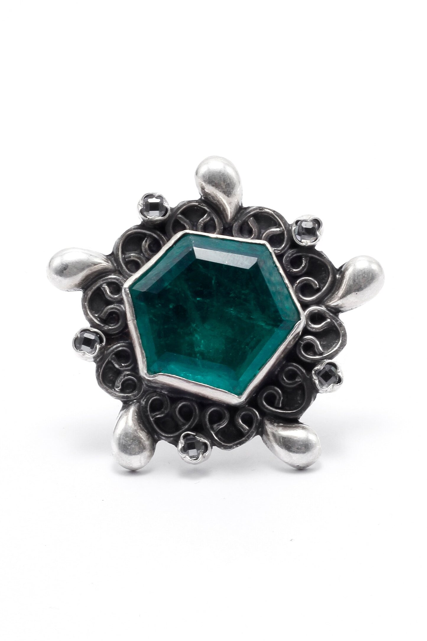 Tiara Embellished Ring 