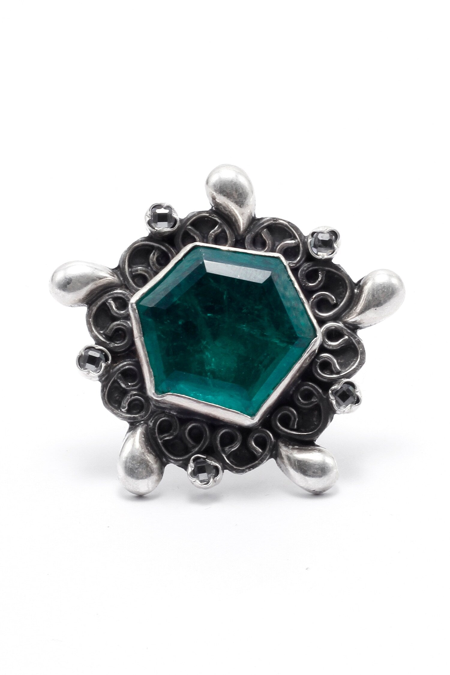 Tiara Embellished Ring 
