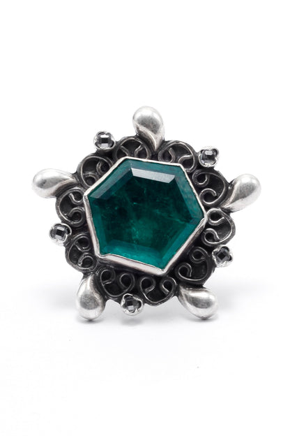 Tiara Embellished Ring 