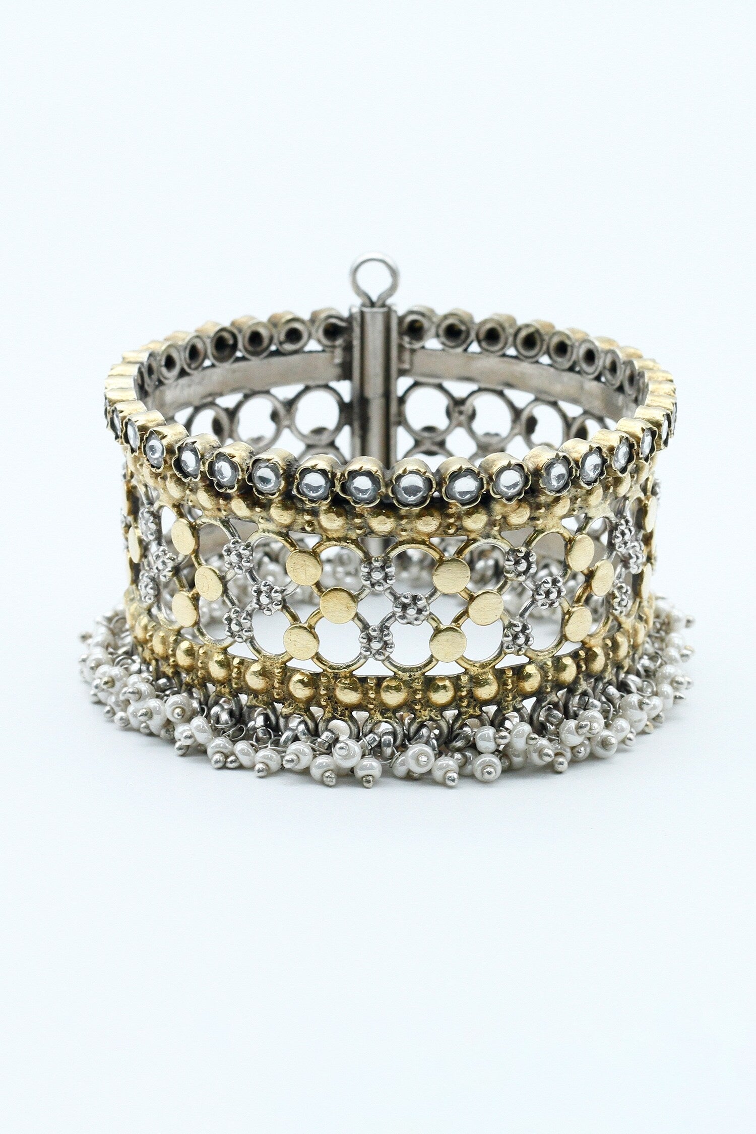 Nazmin Pearl Embellished Bracelet 