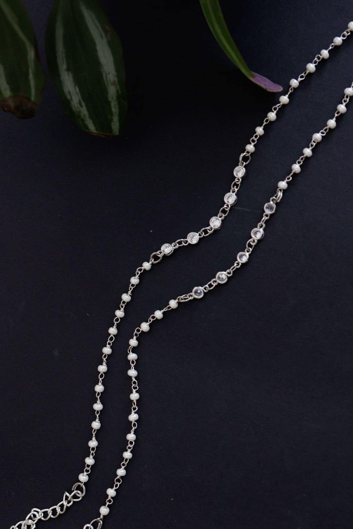 Stone Embellished Anklet - Single Pc 
