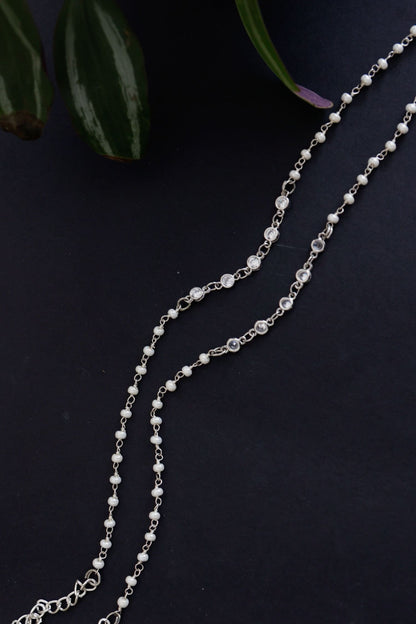 Stone Embellished Anklet - Single Pc 