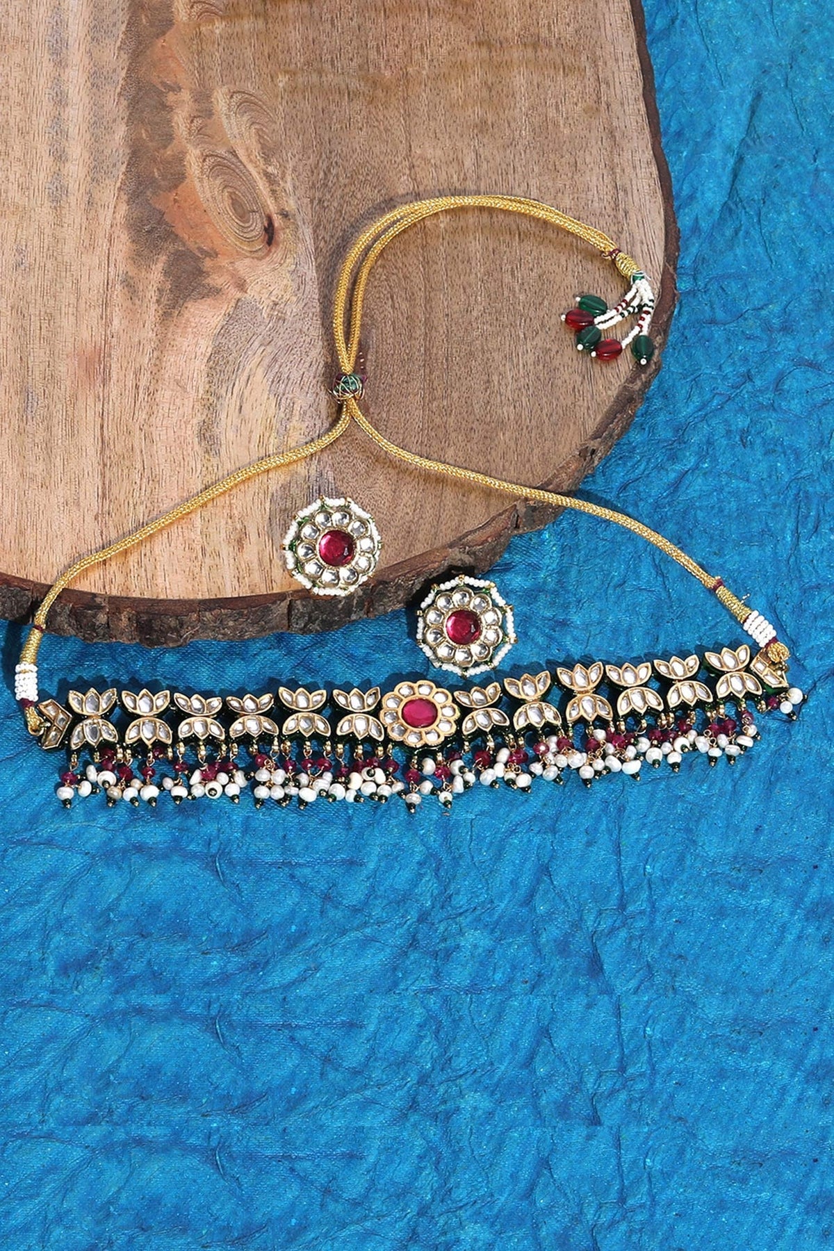 Kundan Studded Choker Set 