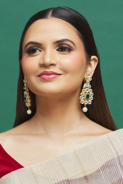 Kundan Embellished Earrings 