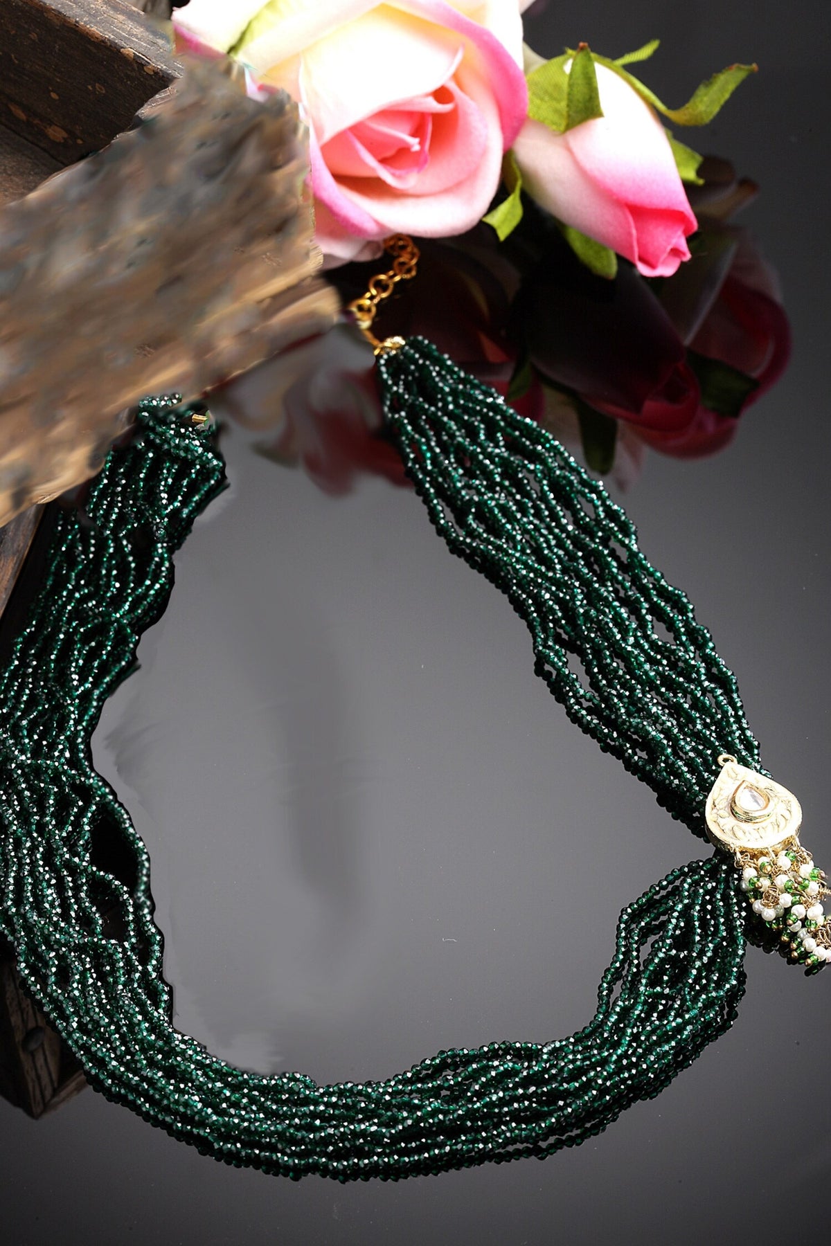 Bead Layered Necklace 