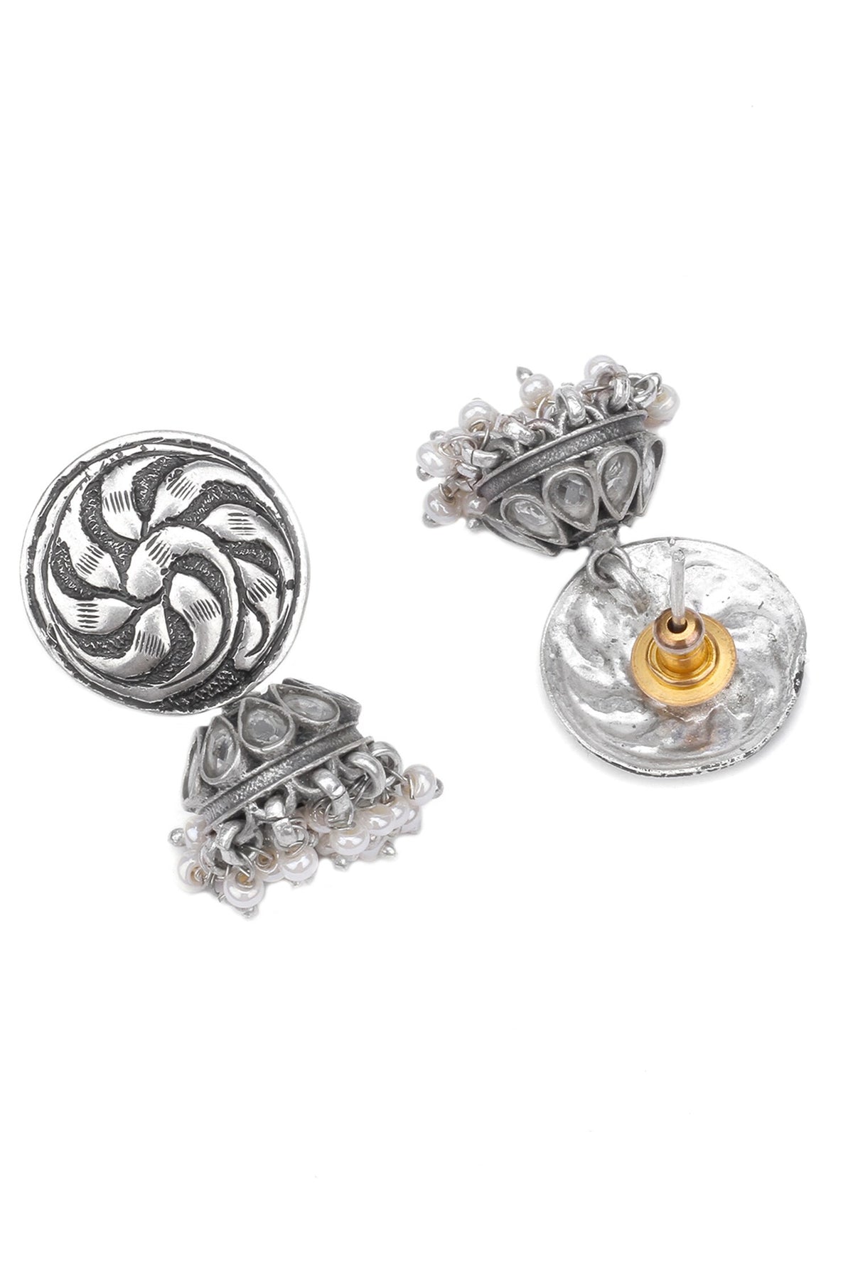 Sia Round Shaped Jhumkas 