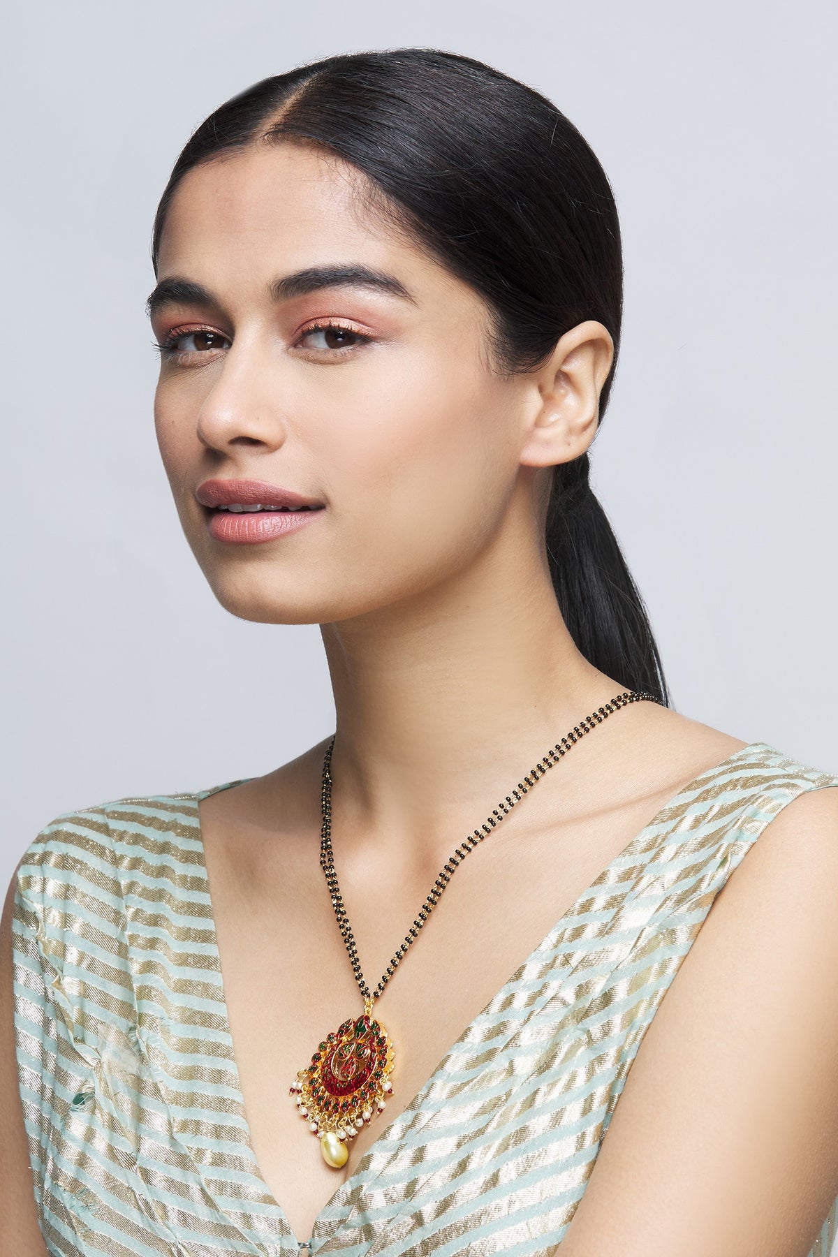 Kundan Pendant Necklace 