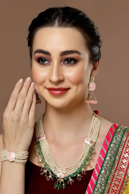 Pearl Layered Necklace Set 