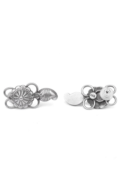 Nura Paisley Carved Earrings 