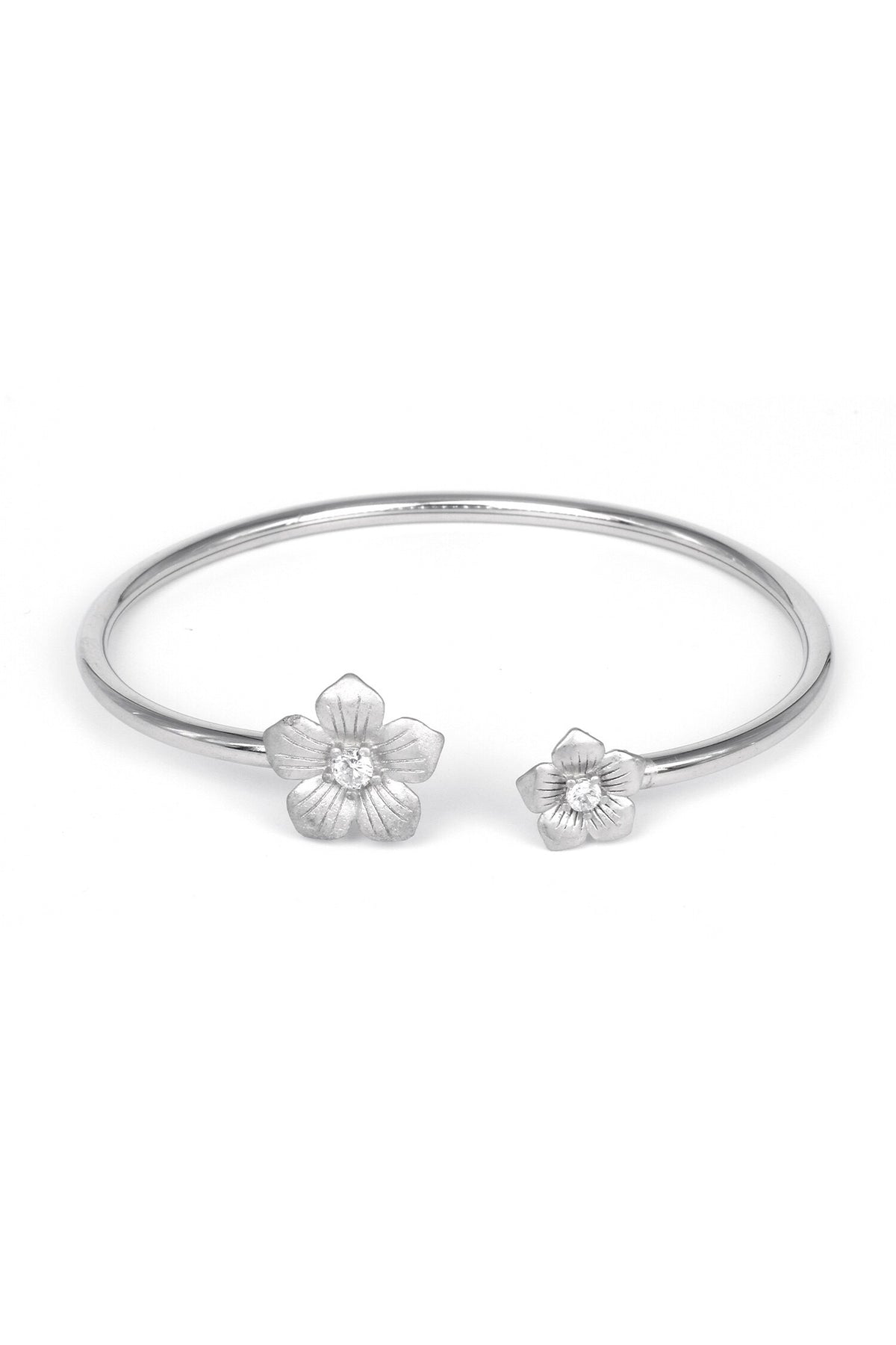 Hena Floral Open Bracelet 
