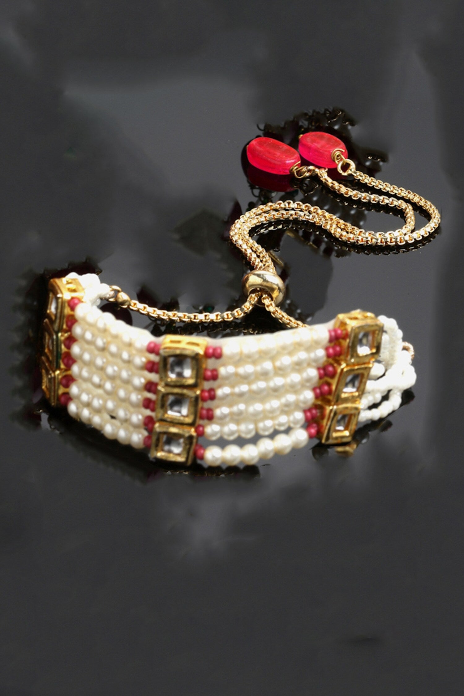Multi Layered Pearl Bracelet 