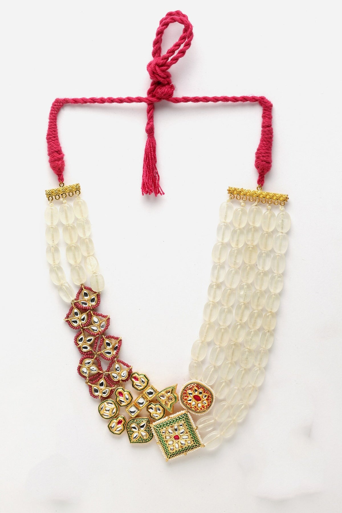 Beaded Multi Layer Necklace 