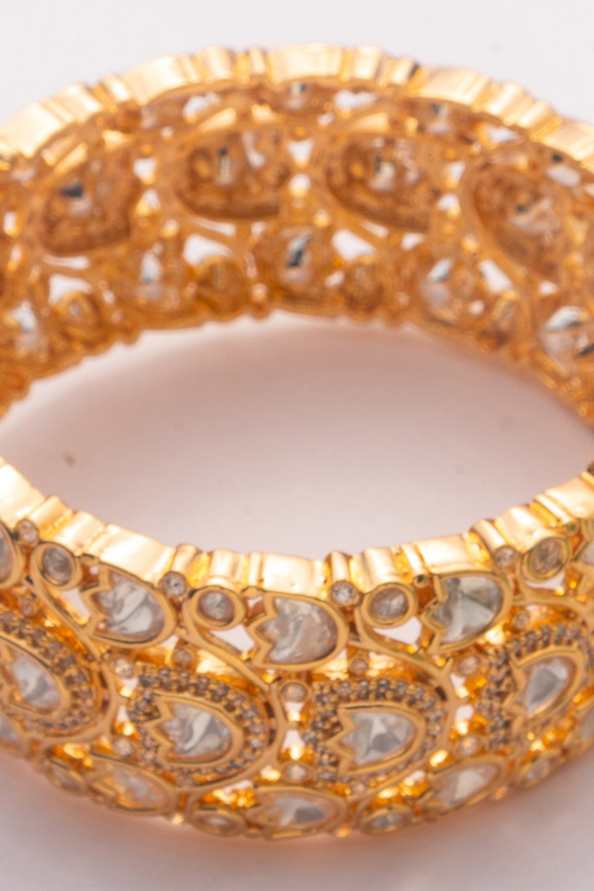 Kundan Polki Tulip Kada 