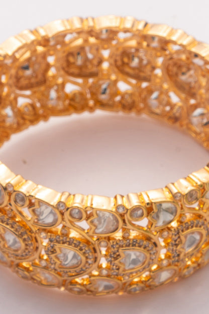 Kundan Polki Tulip Kada 