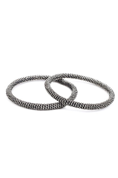 Braided Silver Bracelet 