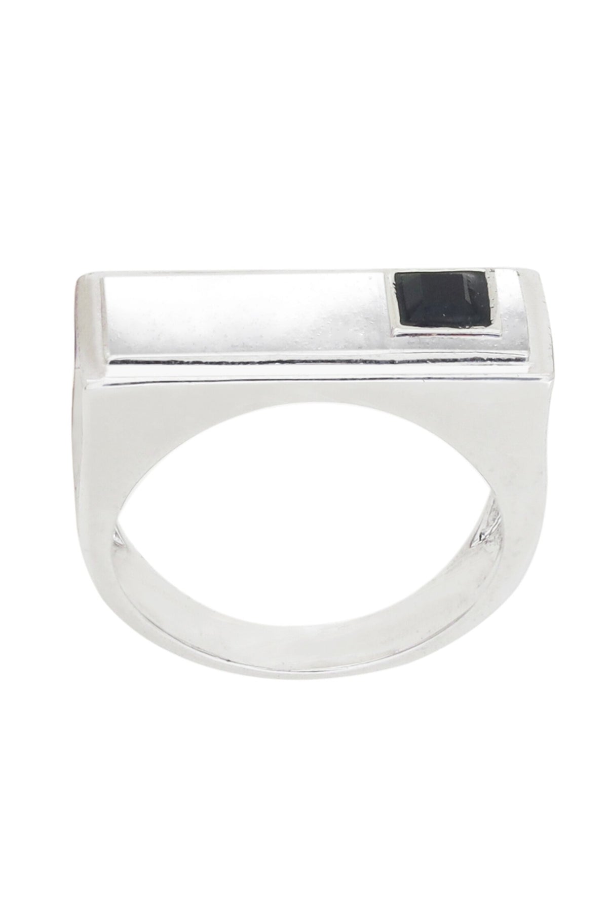 Rectangle Encrusted Ring 
