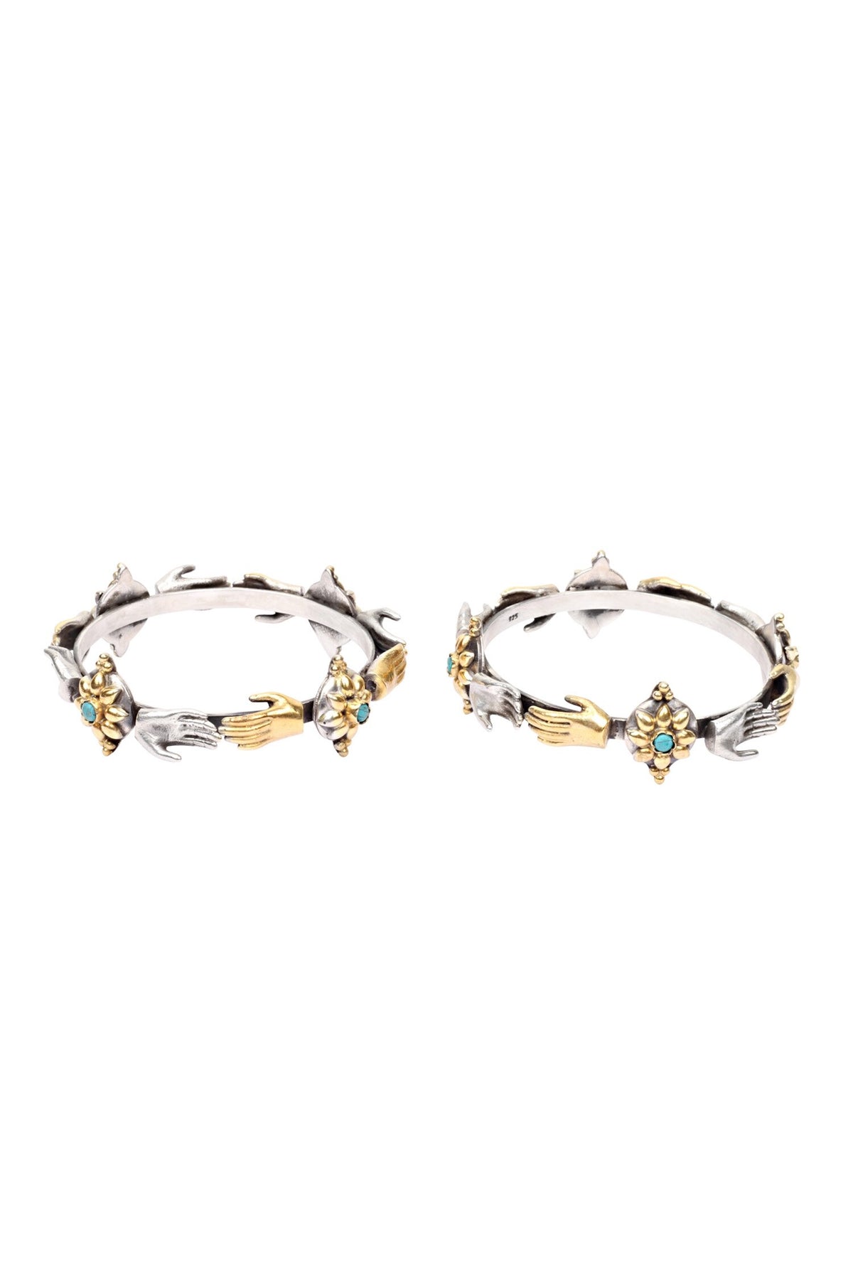 Wareesha Hand Embellished Bracelet - Single Pc 