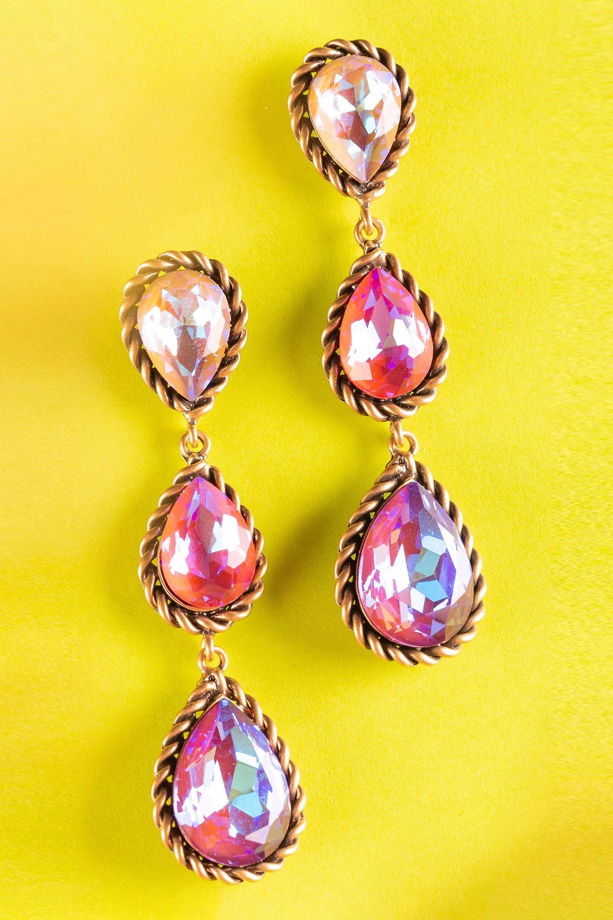 Crystal Embellished Drops 