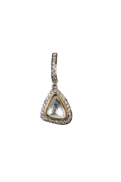 Stone Studded Dangler Earrings 