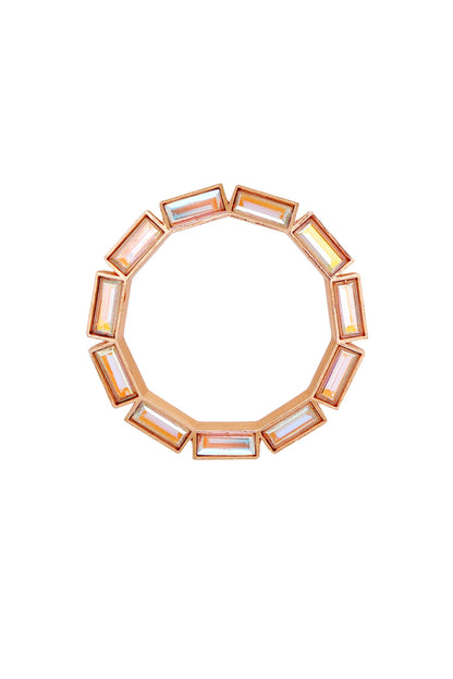 Stone Embellished Small Hoops 