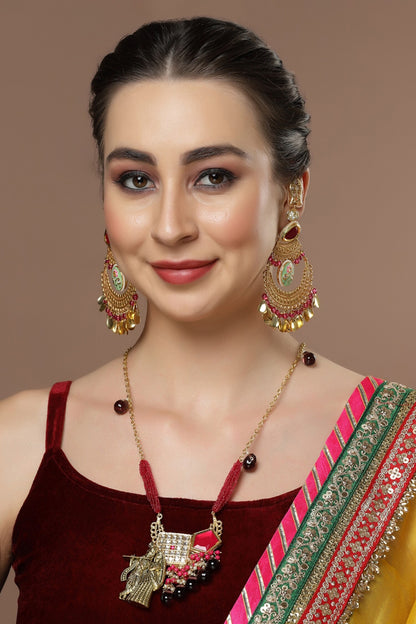 Floral Pattern Chandbalis 