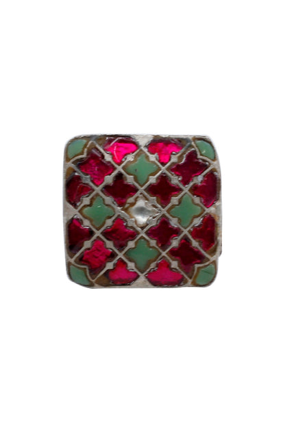 Tihara Kundan Embellished Ring 