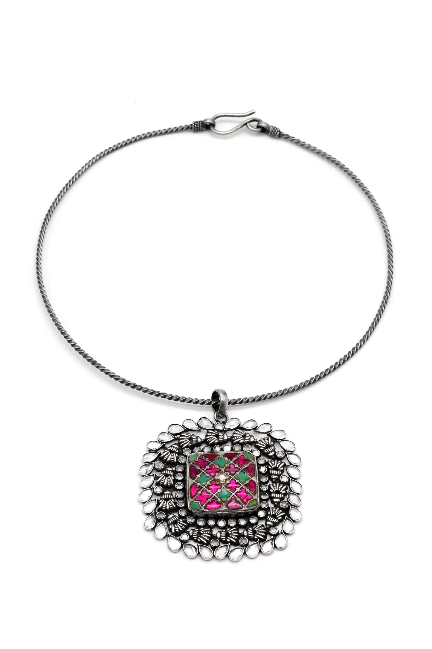 Zara Kundan Embellished Necklace 