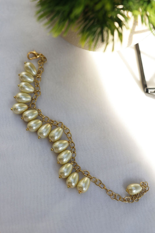 Pearl Drop Bracelet 