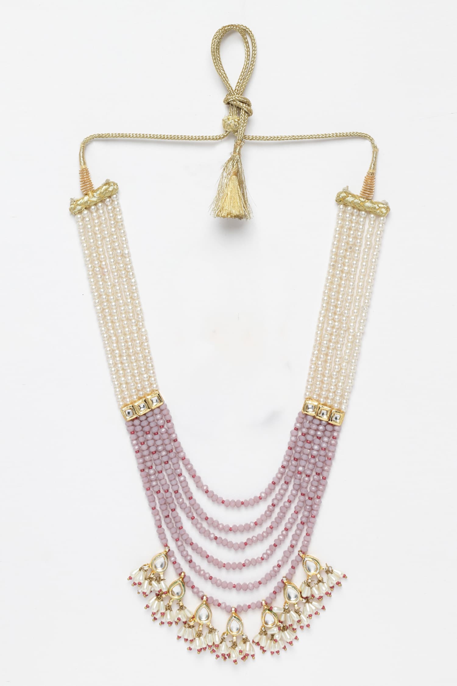Bead Embellished Layered Necklace 