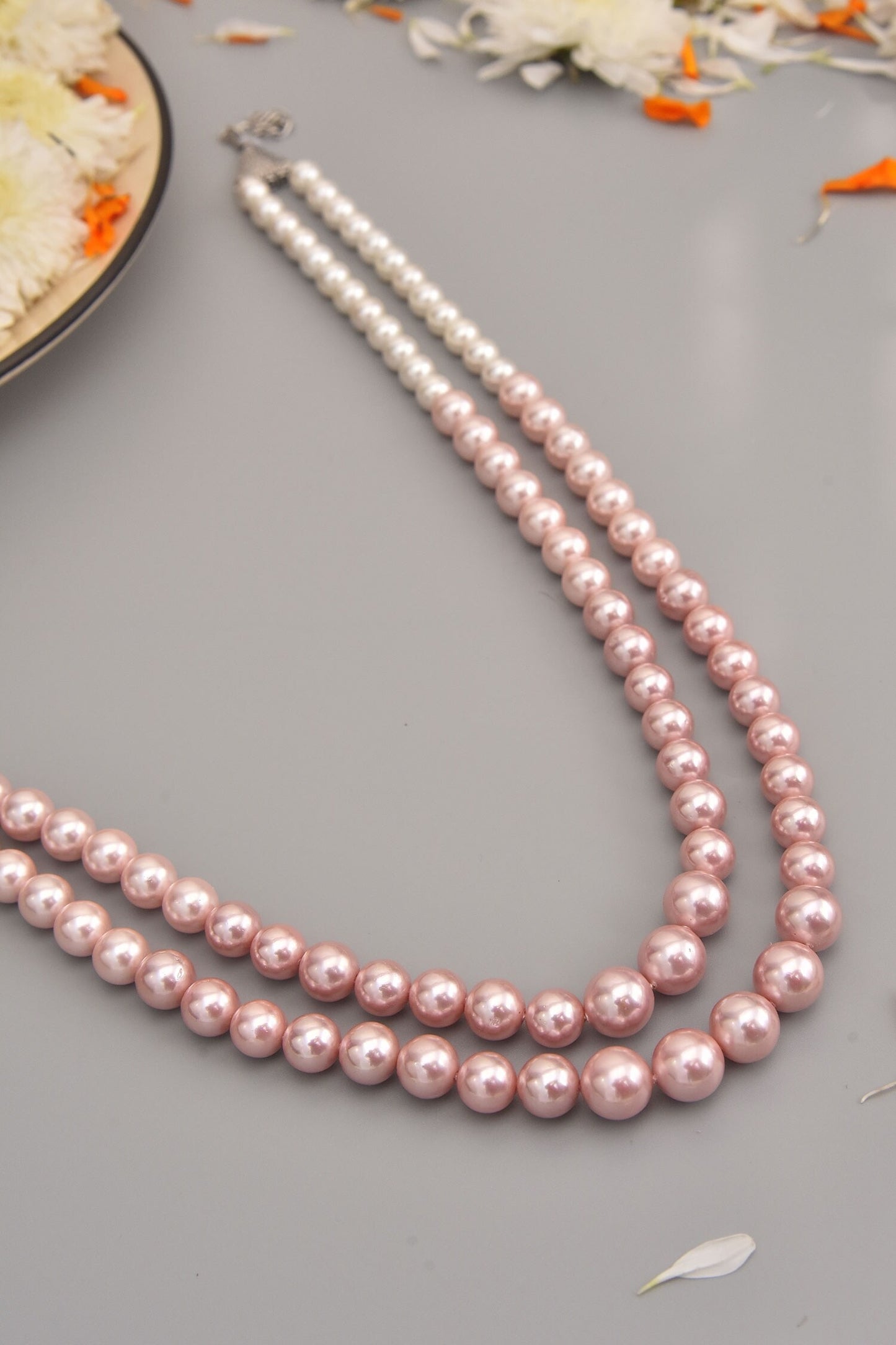 Colorblock Layered Necklace 
