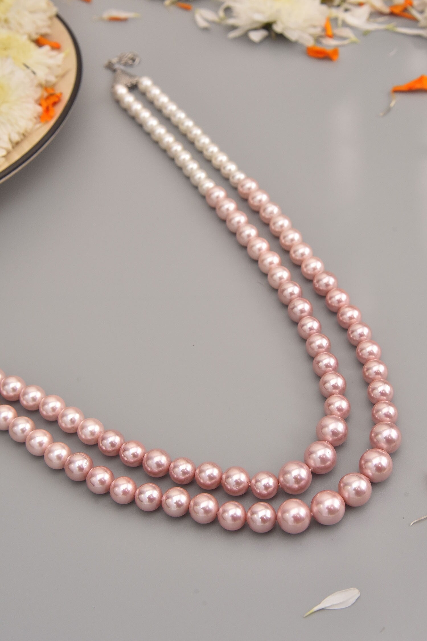 Colorblock Layered Necklace 