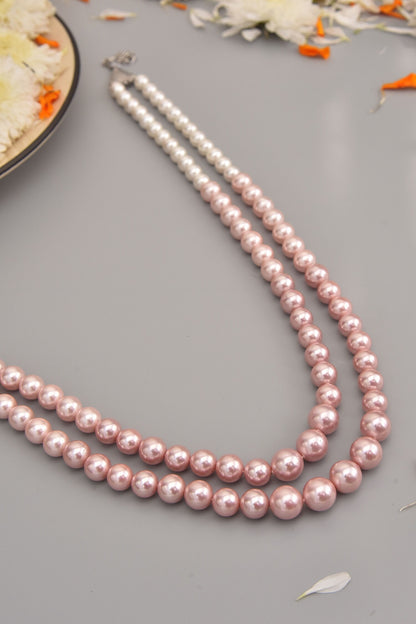 Colorblock Layered Necklace 