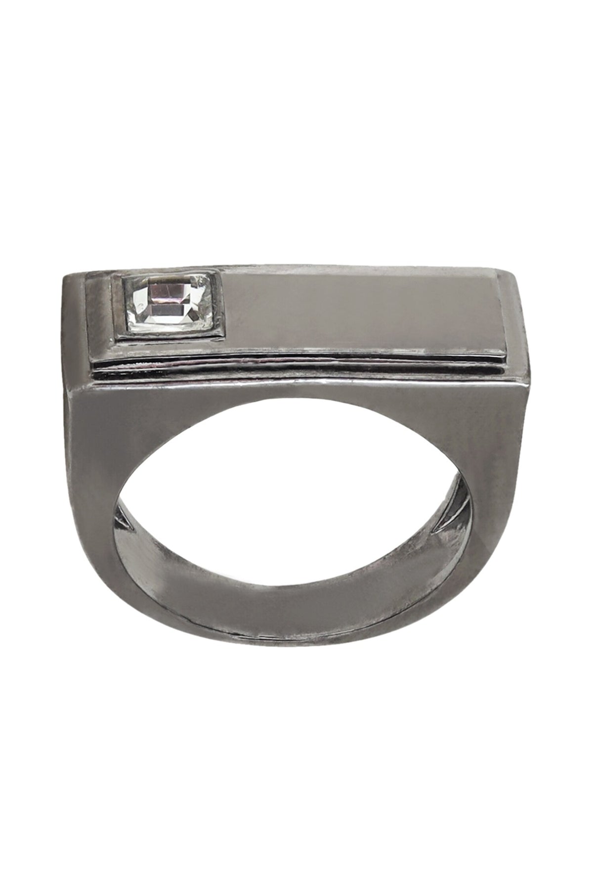 Embellished Rectangle Ring 