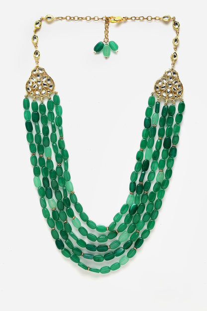 Layered Stone Necklace 
