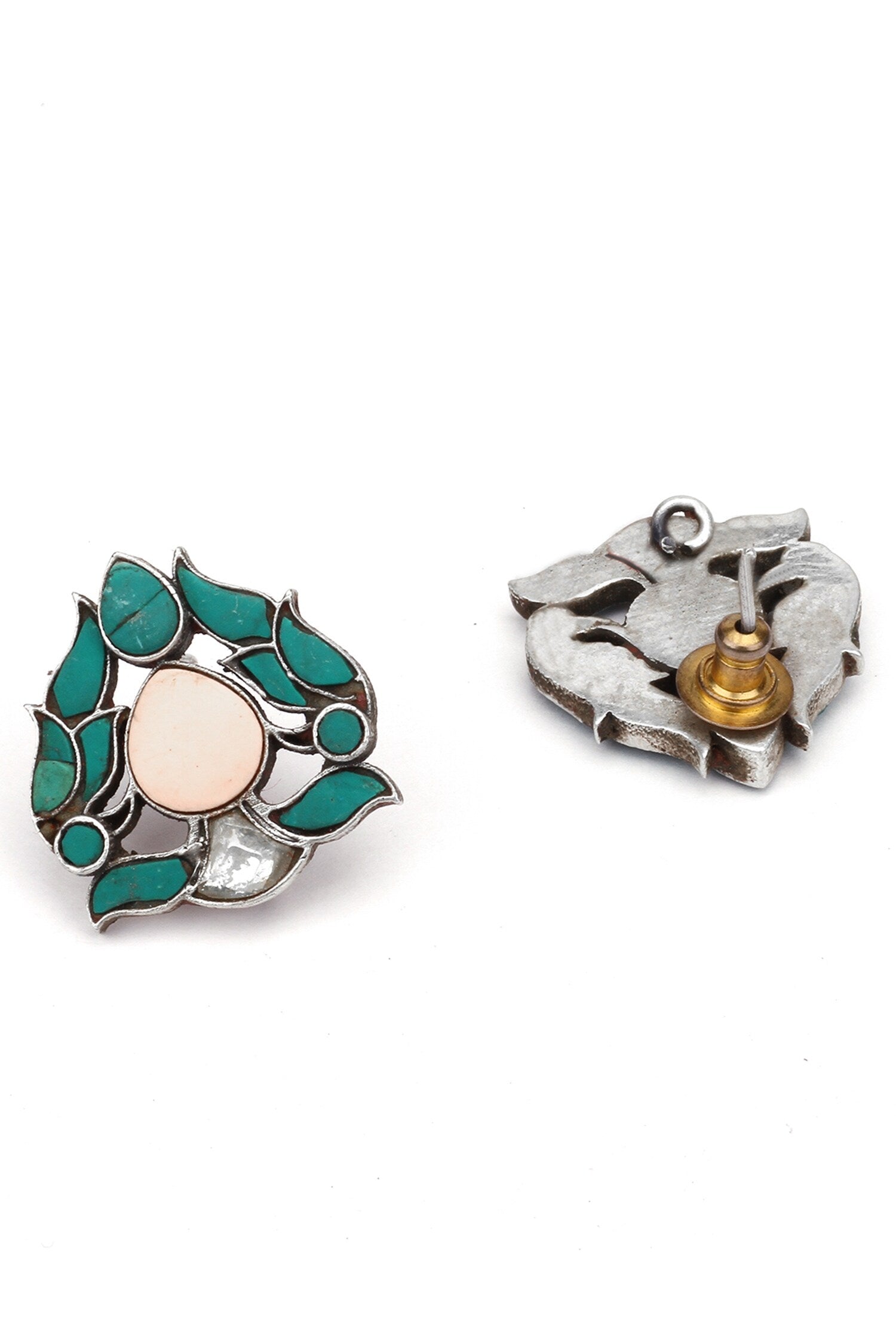 Sophia Leaf Shaped Studs 
