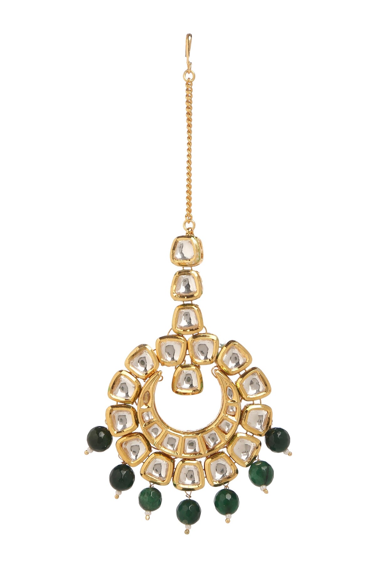 Kundan Embellished Maangtika 
