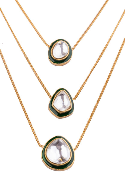 Layered Pendant Necklace 