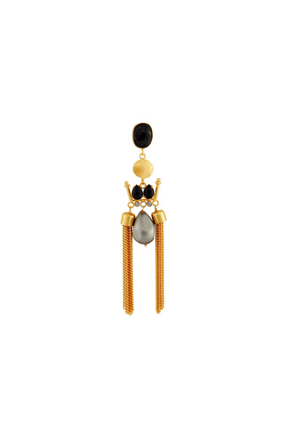 Stone Embedded Earrings 